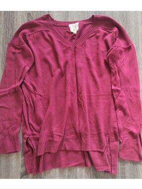 Hippie Rose V-Neck Sweater